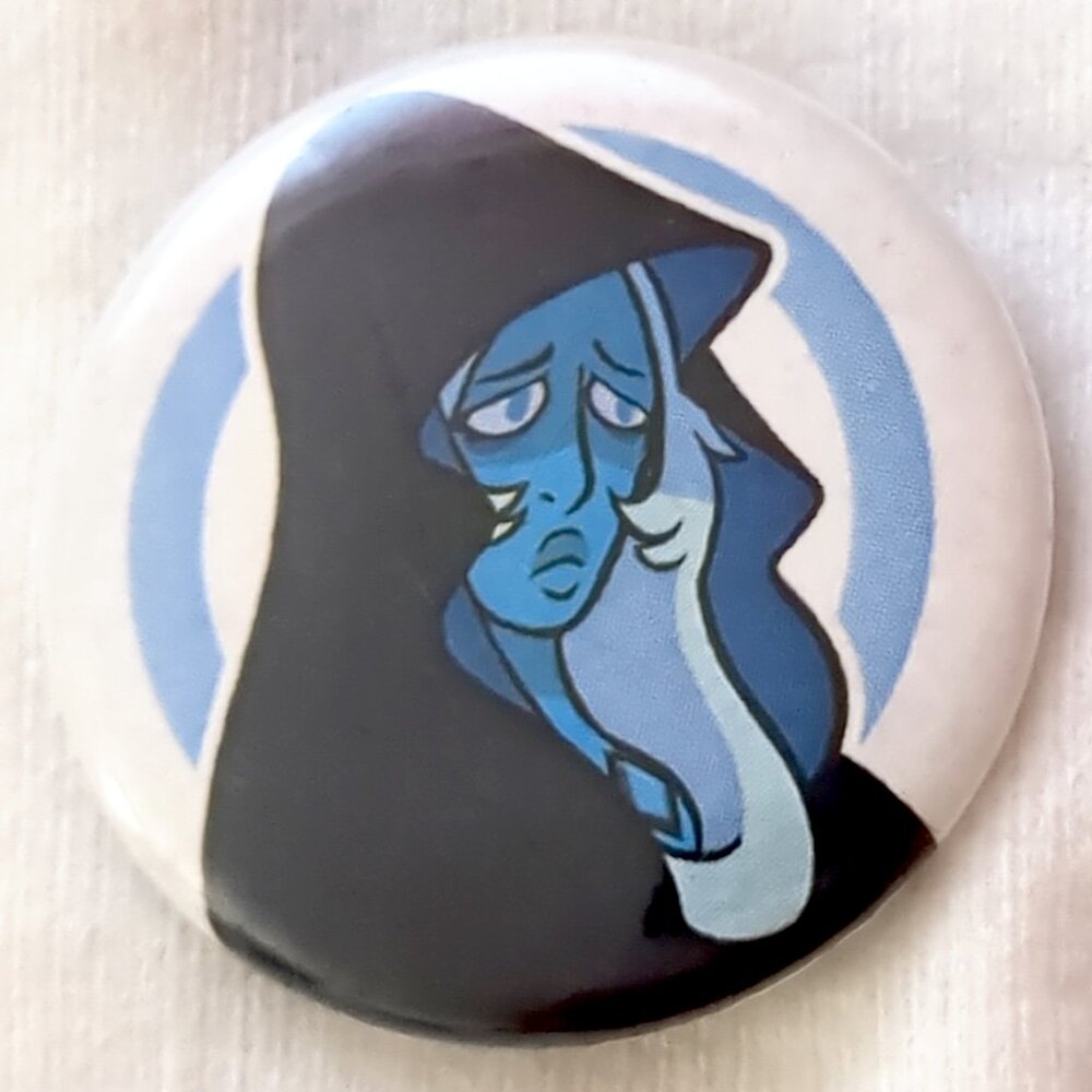 Steven Universe Blue Diamond Button Pin Can Badge Ita Bag Accessory